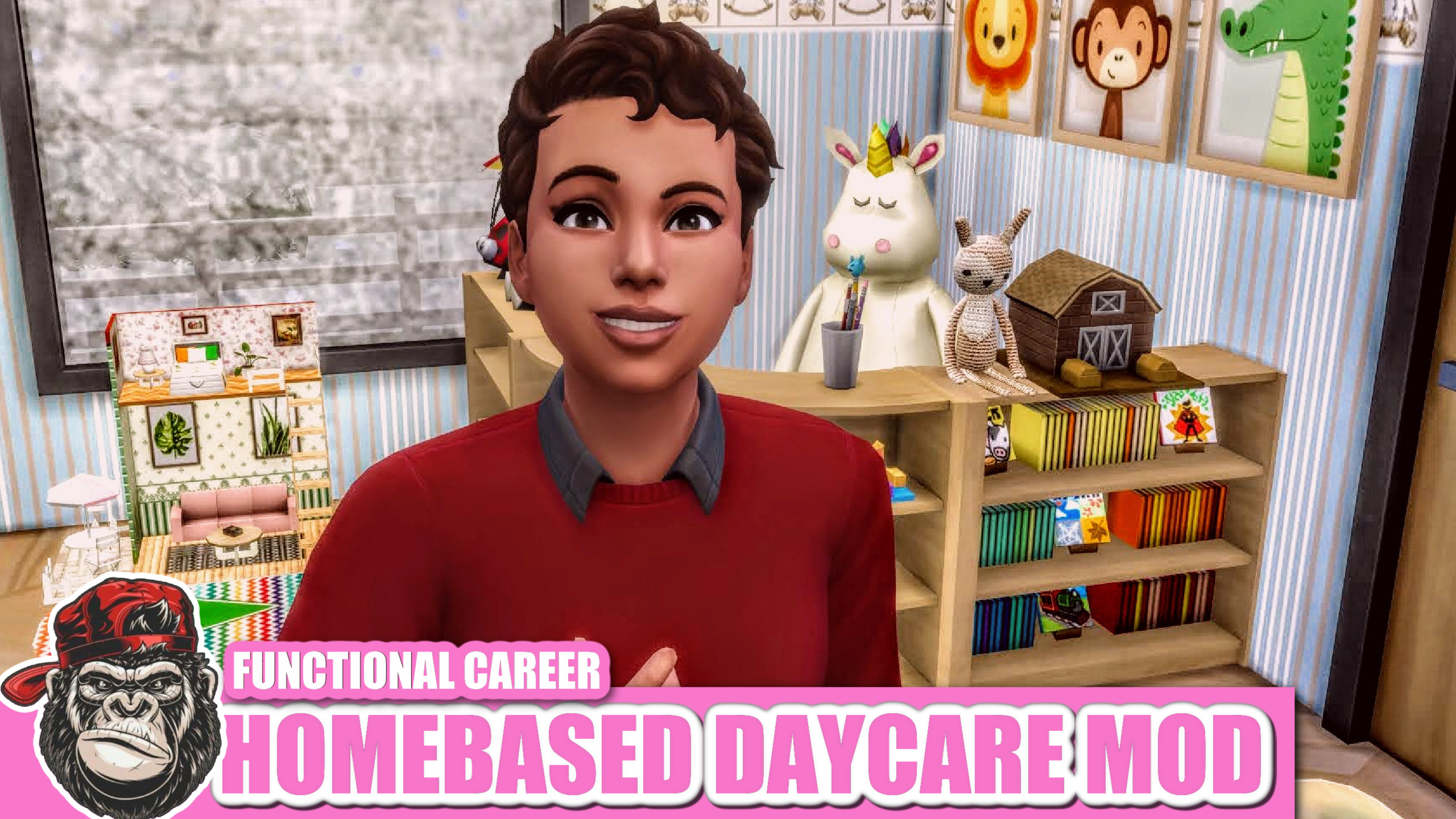 SIMS 4 HOMEBASED DAYCARE MOD SHOWCASE WICKED PIXXEL