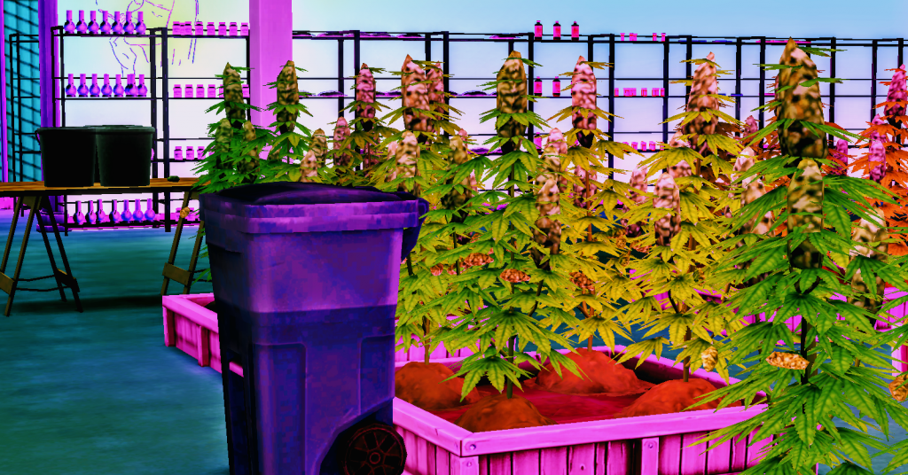 BASEMENTAL DRUGS MOD – LEGAL WEED GROW FARM FOR THE SIMS 4 – WICKED PIXXEL