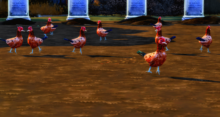 barbie chickens