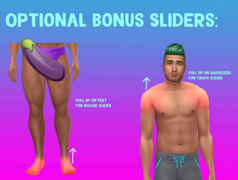 sims 4 breast separation