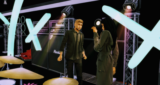 The Sims 4 Woohoo With Drummer On Concert Stage – Wicked