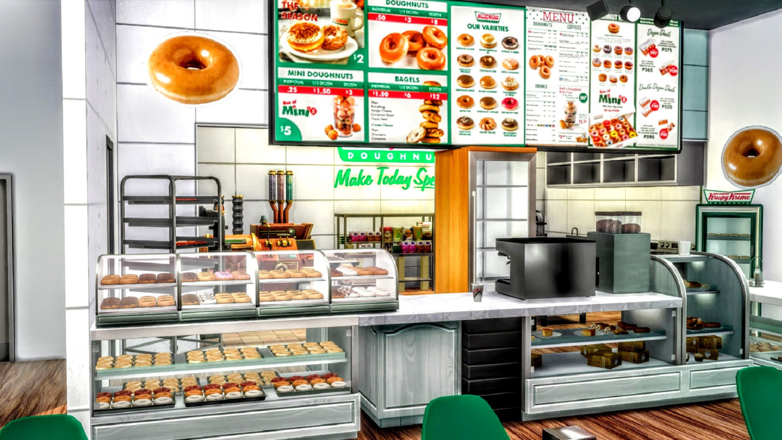 KRISPY KREME BAKERY GUIDE | THE SIMS 4 MODS – WICKED PIXXEL